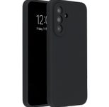 Accezz Liquid Silikoncase für das Samsung Galaxy A37 (5G) - Schwarz