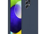 Accezz Liquid Silikoncase für das Samsung Galaxy A53 - Dunkelblau
