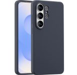 Accezz Liquid Silikoncase mit MagSafe für das Samsung Galaxy S26 Ultra - Dunkelblau