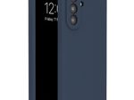 Accezz Liquid Silikoncase für das Samsung Galaxy A57 (5G) - Dunkelblau