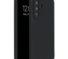 Accezz Liquid Silikoncase für das Samsung Galaxy A57 (5G) - Schwarz