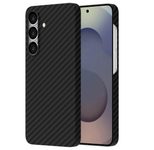 Accezz MagSafe Kevlar® Hülle für das Samsung Galaxy S25 - Schwarz