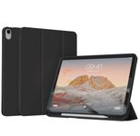 Accezz Smarte Klapphülle aus Silikon für das Apple iPad 11 (2025) 11 Zoll A16 / iPad 10 (2022) 10.9 Zoll - Schwarz