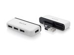 Belkin 4-Port Travel-Hub weiß