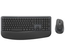 Logitech Signature Comfort Plus Combo MK880 kabelloses Tastatur-Maus-Set - QWERTZ DE - grafit