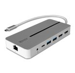 LINDY DST-Mx Duo, USB C Laptop/MacBook Mini Dockingstation