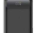 MediaRange Mobiler Zusatzakku / Powerbank 10.000mAh mit integrierten Ladekabeln und LC-Display