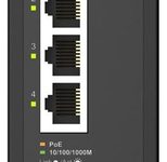 D-Link DIS-100G-06P, 6-Port Gigabit Industrial PoE+ Unmanaged Switch