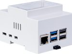 JOY-IT Hutschienen-Gehäuse für Raspberry PI 5
