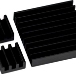 JOY-IT Kühlkörperset für Raspberry Pi, 3-teilig, schwarz