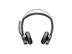Poly Voyager Focus 2-M USB-C-C Headset USB-C/A Adapter Charging Stand Poly+ 3years