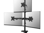 Neomounts DS60-600BL2-1 Monitorarm für drei Bildschirme 10-32 Zoll