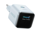 Anker Nano 45W Smart Display Ladegerät, hellblau