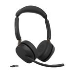 Jabra Evolve3 65 UC Stereo Headset On-Ear schwarz