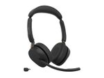 Jabra Evolve3 65 MS Stereo Headset On-Ear schwarz