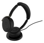 Jabra Evolve3 65 Flex MS Stereo Headset On-Ear schwarz