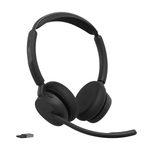 Jabra Evolve3 45 MS Stereo Headset On-Ear schwarz