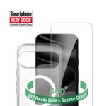 4smarts 360° Premium Protection Set für Google Pixel 11 / 11 Pro / 10 / 10 Pro / 9 / 9 Pro Qi2 ready