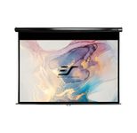 Elite Screens schwarze manuelle Leinwand 269 cm 106 Zoll
