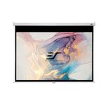 Elite Screens weiße manuelle Leinwand 234 cm 92 Zoll