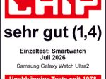 Chip sehr gut (1,4) Einzeltest: Smartwatch Juli 2026 Samsung Galaxy Watch Ultra2 CD169687
