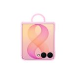 Samsung Silicone Ring Magnet Case für das Galaxy Z Flip8, Pink