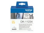 Brother DK11234 - Papier - selbstklebend - Schwarz auf Weiß