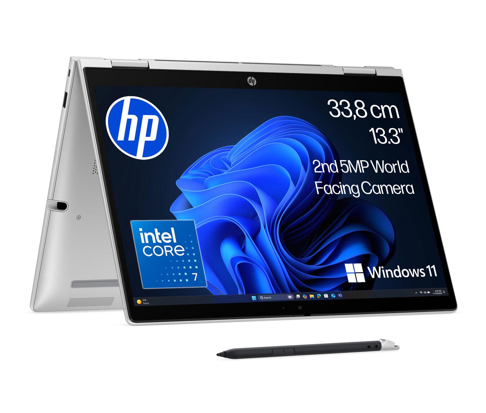 HP ProBook 4 Flip G2i 13 Intel® Core™ 7 350 Notebook 33,7 cm (13.3") video preview