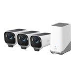 eufy eufyCam S3 Pro 3‑Kamera‑Set