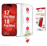 DISPLEX Premium Panzerglas (Full Cover, 10H) für Apple iPhone 18 Pro Max/17 Pro Max