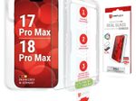 DISPLEX Real Panzerglas + Schutzhülle für Apple iPhone 18 Pro Max/17 Pro Max
