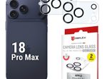 DISPLEX Full Cover Camera Lens Glass für Apple iPhone 18 Pro Max, 2 Stück