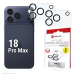 DISPLEX Full Cover Camera Lens Glass für Apple iPhone 18 Pro Max, 2 Stück