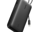 Belkin BoostCharge Powerbank 20.000mAh PD45 W mit Display, USB-A und USB-C Anschluss, inkl. USB-C-Kabel, schwarz