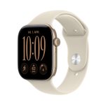 Apple Watch Series 12 Aluminium (GPS + Cellular) 46mm Lichtgold