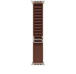Apple Watch 49mm Burgunder Alpine Loop - Small - Titan Natur