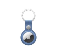 Apple AirTag Feingewebe Schlüsselanhänger - Hyazinthenblau