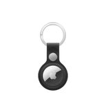 Apple AirTag Feingewebe Schlüsselanhänger - Schwarz