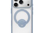 OtterBox Symmetry Stand MagSafe Camera Control für das Apple iPhone 18 Pro/17 Pro Aether - Clear/Blue