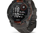 Garmin Instinct® 3 Smartwatch Solar 50 mm Kohle/ Schwarz mit Silikon-Wechselarmband 26 mm Kohle