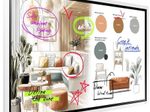 Samsung Flip WM65FX Flipchart 164 cm 65 Zoll inkl. Neomounts LEVEL-750 WL30-750BL16 Wandhalterung & Tray CY-TF65BFC