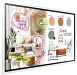 Samsung Flip WM65FX Flipchart 164 cm 65 Zoll inkl. Neomounts LEVEL-750 WL30-750BL16 Wandhalterung & Tray CY-TF65BFC