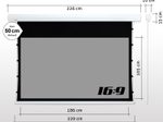 eSmart Germany Expert XTR Tension-Leinwand 186x105 cm (84") 16:9