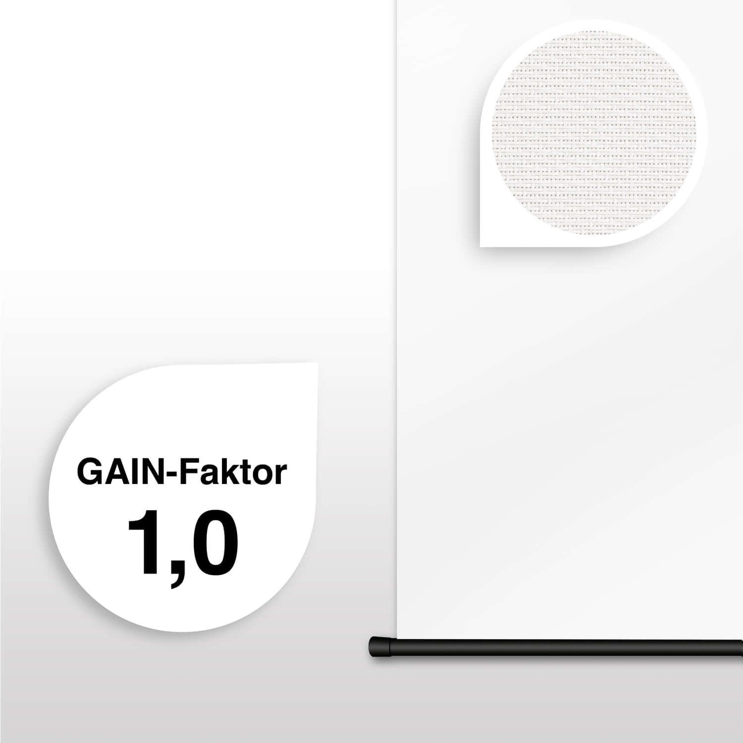 eSmart Germany Akustik-Motor Leinwand MIMOTO 332 x 187 cm (150") 16:9