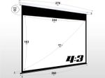 eSmart Germany Motor Leinwand MIMOTO 244 x 183 cm (120") 4:3