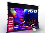 eSmart Germany Tageslicht Tension Leinwand GRAU Glasfaser 332x187 cm (150") 16:9