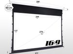 eSmart Germany Tension Leinwand TATENSO Glasfaser 244 x 137 cm (110") 16:9