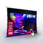 eSmart Germany Tageslicht Tension Leinwand GRAU Glasfaser 221x125 cm (100") 16:9
