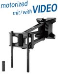 MyWall HP 60 L Motorisierter Wandhalter für Flachbildschirme mit Funk-Fernbedienung (37") 94 cm - (70") 178 cm