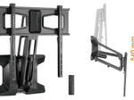 MyWall HP 60 L Motorisierter Wandhalter für Flachbildschirme mit Funk-Fernbedienung (37") 94 cm - (70") 178 cm
